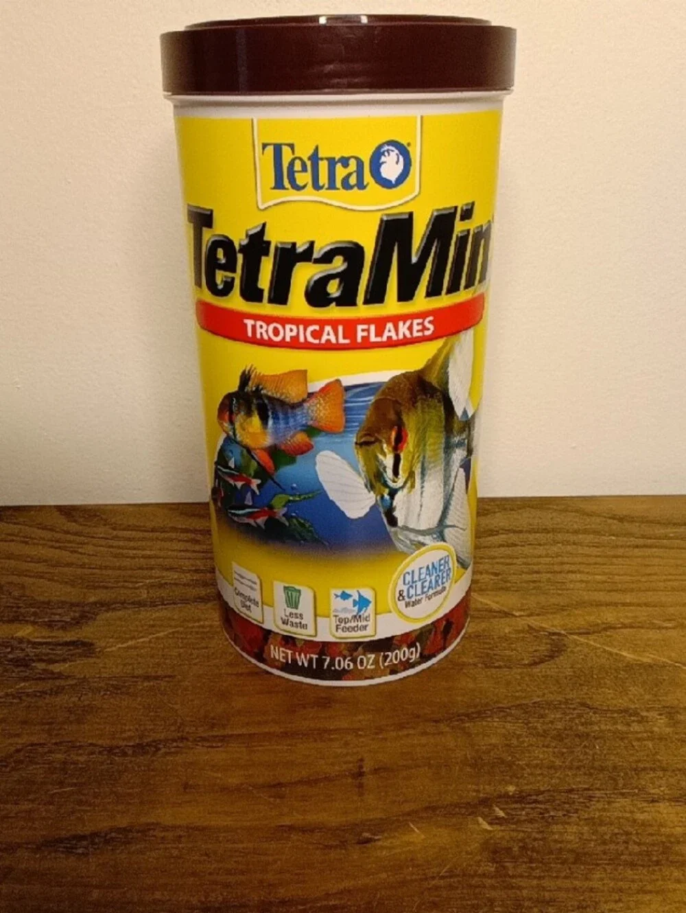 TetraMin Tropical Flakes 🐠 Fish Food, 7.06-oz jar